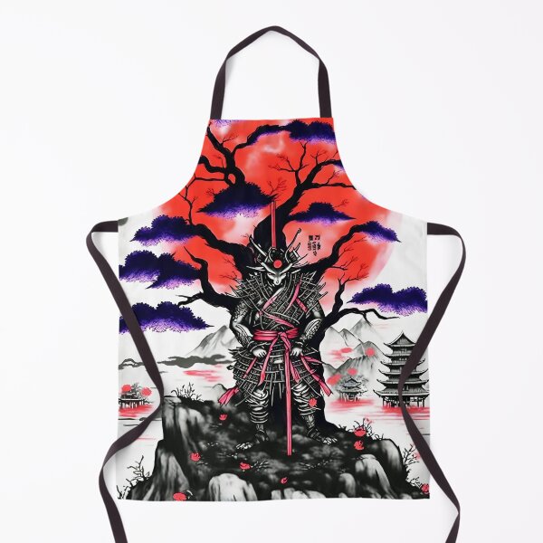 Item preview, Crimson Samurai Moon designed and sold by Teebuya.