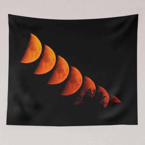 Item preview, Orange Moon Rise Harvest Moon designed and sold by Wabojeg.