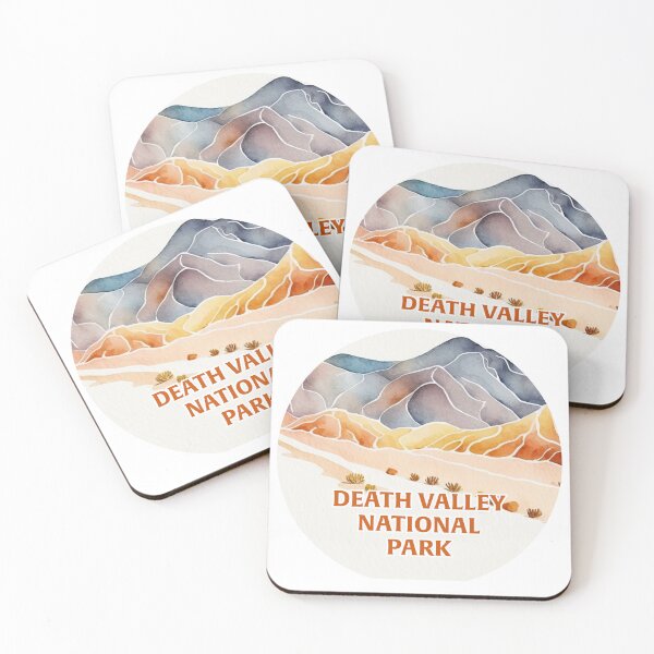Item preview, Death Valley National Park Boho Watercolor Circle designed and sold by PikoApparel.