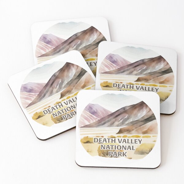 Item preview, Death Valley National Park Boho Watercolor Circle designed and sold by PikoApparel.