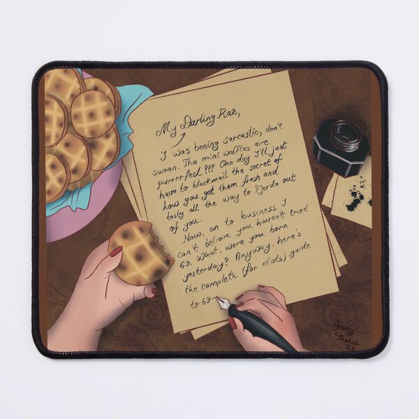Item preview, Nina's letter designed and sold by Arany-Studio.