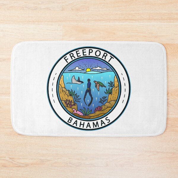 Item preview, Freeport Bahamas Scuba Badge designed and sold by KrisSidDesigns.