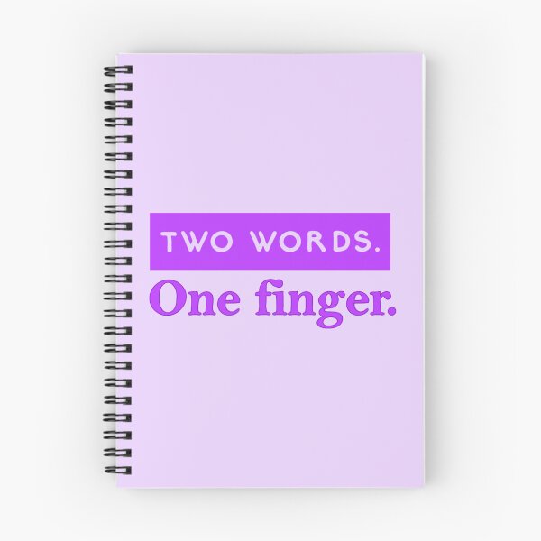 Item preview, Two Words One Finger. designed and sold by SimplyCosmic11.