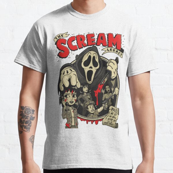 Jenna Ortega - Charpentier Tara - Film Scream 6 - Scream Vl classique  Classic T-Shirt for Sale by Totenboy