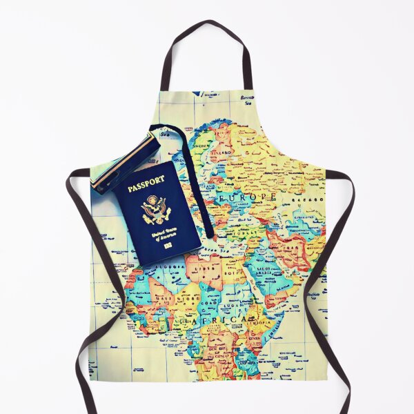 Item preview, Family Vacation (Vintage Road Map) designed and sold by UniqueDeignz.