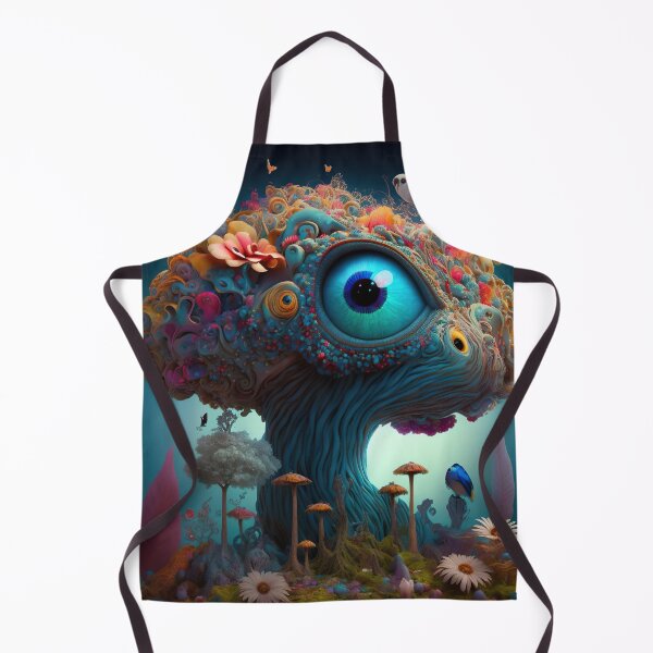 Item preview, Psychedelic Mushroom God   - Original Artwork designed and sold by CloudofKnowing.