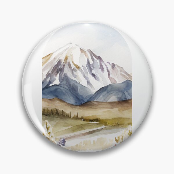 Artikelvorschau, Denali National Park Boho Watercolor Arch entworfen und verkauft von PikoApparel.