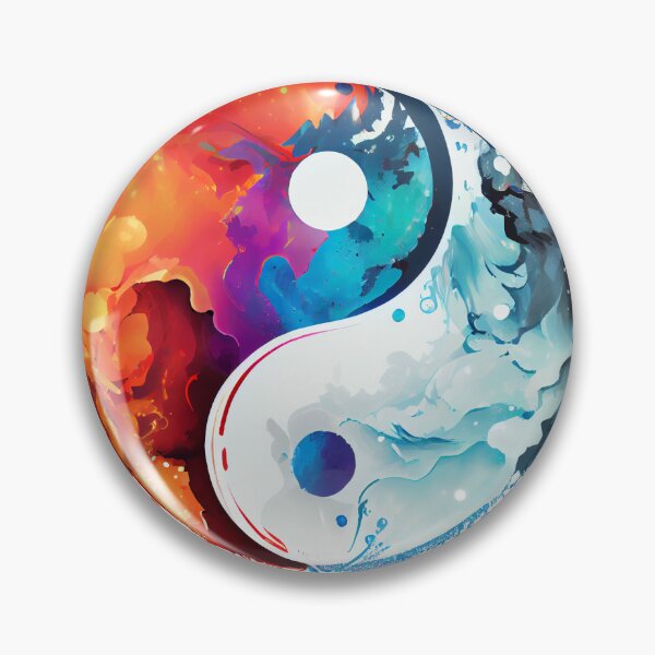 Item preview, Yin-Yang Fire and Water designed and sold by Alex Seiti Hamada.