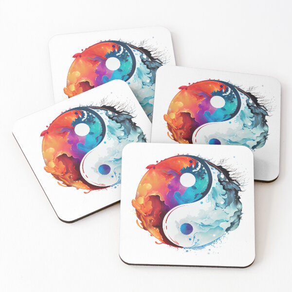 Item preview, Yin-Yang Fire and Water designed and sold by Alex Seiti Hamada.