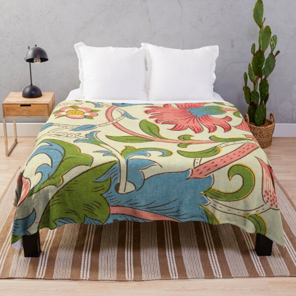Item preview, William Morris Lodden flower pattern (1884) designed and sold by Gumblebee Design.