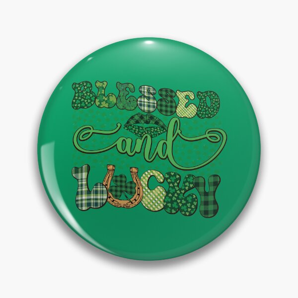 Item preview, Lucky and Blessed designed and sold by Paula Witte.