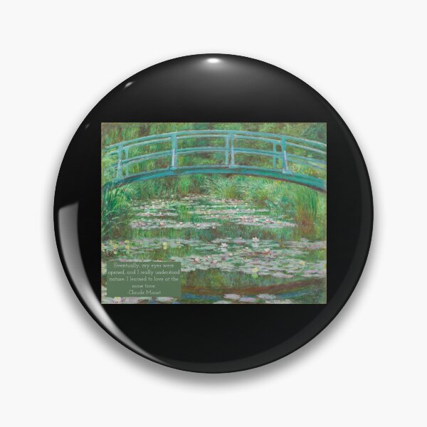 Item preview, Monet Painting With Monet Quote designed and sold by Classicambience.