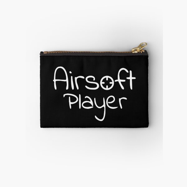 Item preview, Airsoft Player white text with a crosshair, for airsoft lovers designed and sold by EmeraldeaArt.