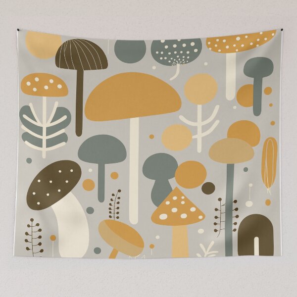 Item preview, complementary mushrooms designed and sold by marglaufenberg.