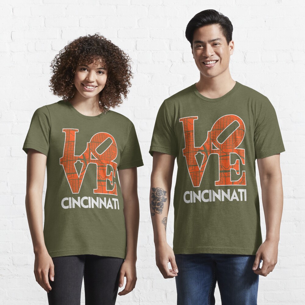 Bengals Ohio Active T-Shirt for Sale by haldoodles18