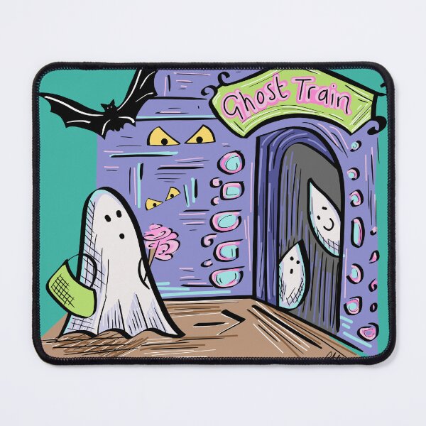 Item preview, Ghost Train funfair designed and sold by ArtbyPriscilla.
