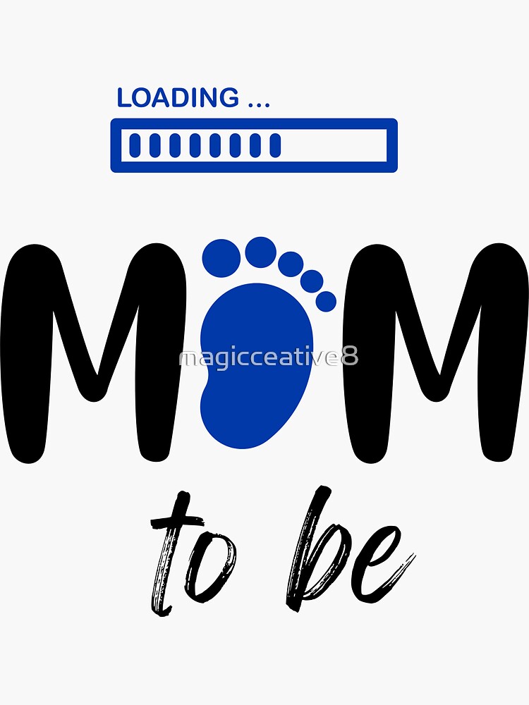 "happy mother's day 2023 mom to be gift" Sticker for Sale by