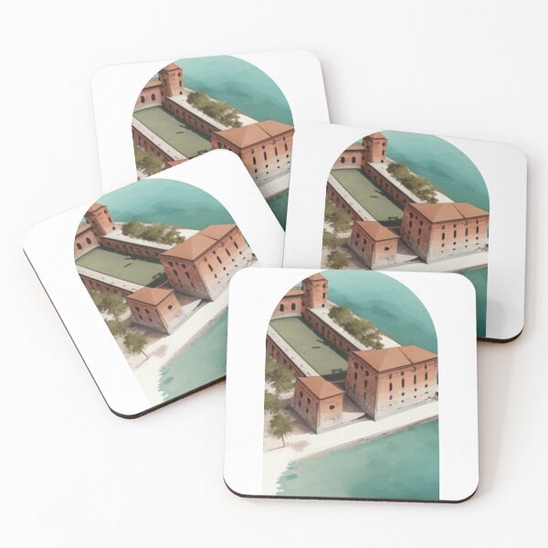Item preview, Dry Tortugas National Park Boho Watercolor Arch designed and sold by PikoApparel.