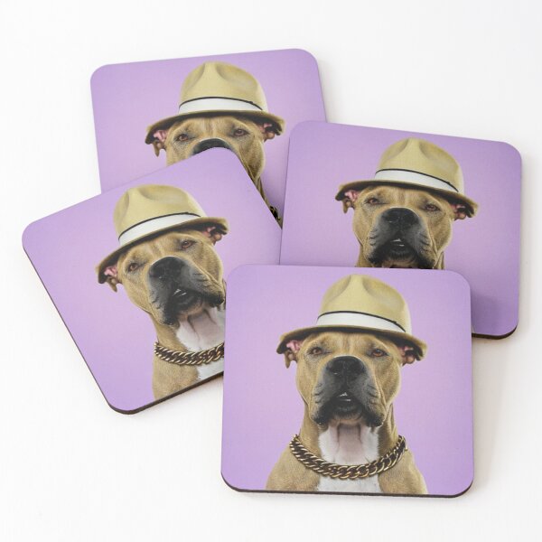 Item preview, The Pitbull Boss - Gangster pitbull dog - The Godpupfather designed and sold by WBP Mart.