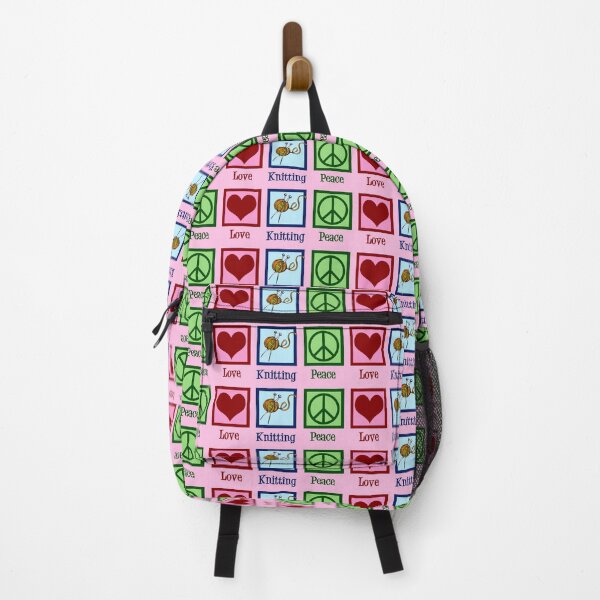 Item preview, Peace Love Knit | Cute Knitting designed and sold by Epic Love Designs.