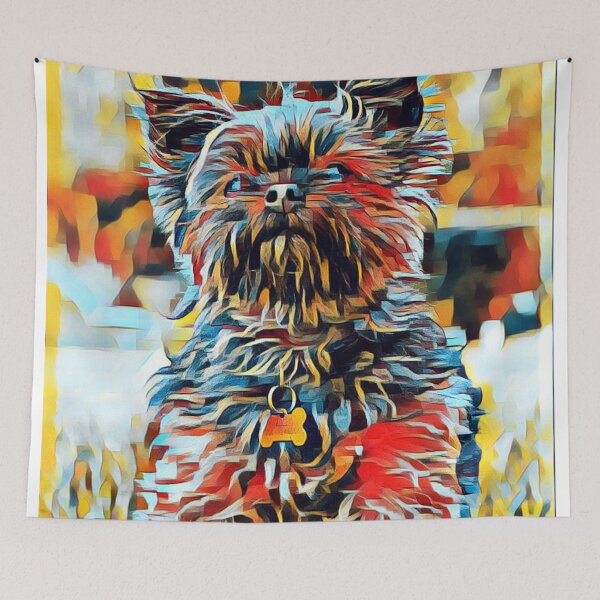 Item preview, Pop Art Affenpinscher Dog Print designed and sold by TheWildFlix.