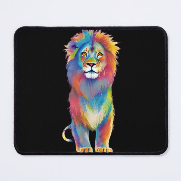 Item preview, Colorful lion designed and sold by Kiraslife.
