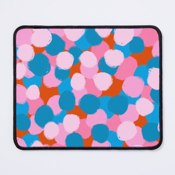 Item preview, Abstract, Pink, Blue and Orange, Paint Brush Effect Round designed and sold by OneThreeSix.
