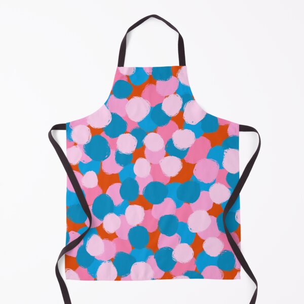 Item preview, Abstract, Pink, Blue and Orange, Paint Brush Effect Round designed and sold by OneThreeSix.