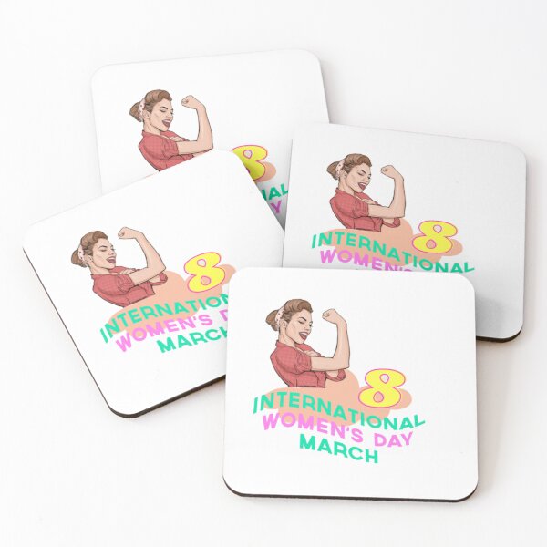 Item preview, The world celebrates Happy International Women's Day 2023 Feminism Stickers designed and sold by Jamesfor.