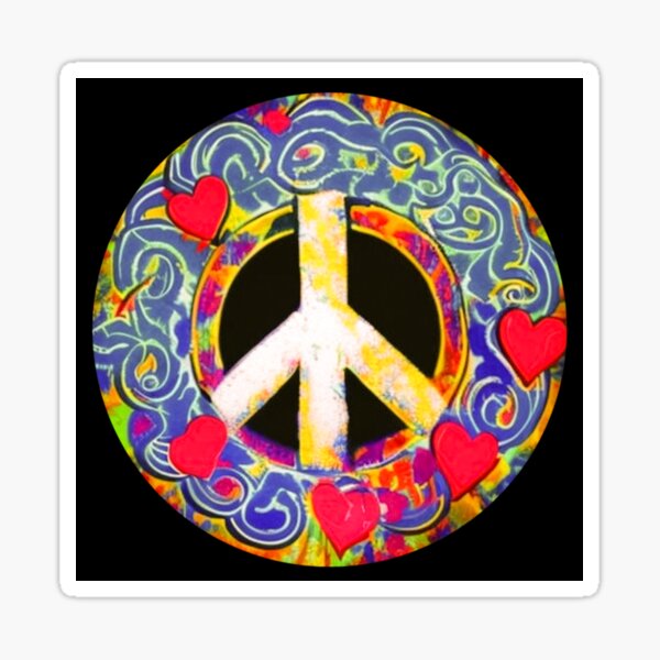  Love World Peace Stickers