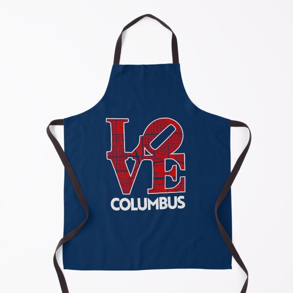 Item preview, Love Columbus City Map Columbus 614 designed and sold by pixeljamz.