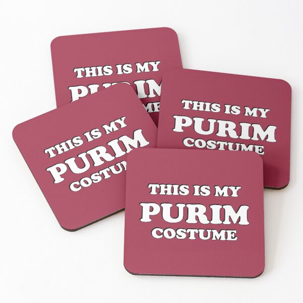 Item preview, THIS IS MY PURIM COSTUME funny Jewish holiday Hebrew humor designed and sold by Inspirationmotivation.