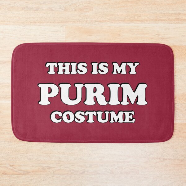 Item preview, THIS IS MY PURIM COSTUME funny Jewish holiday Hebrew humor designed and sold by Inspirationmotivation.