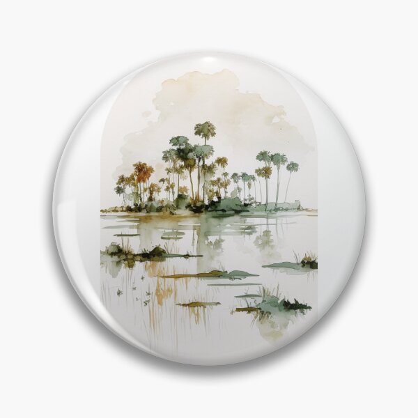 Item preview, Everglades National Park Boho Watercolor Arch designed and sold by PikoApparel.