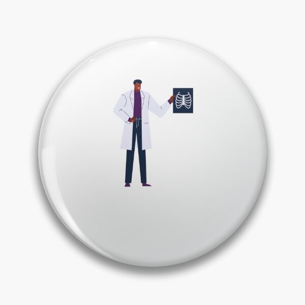 Item preview, Male doctor lookin at Xray of ribcage   designed and sold by brawner57.