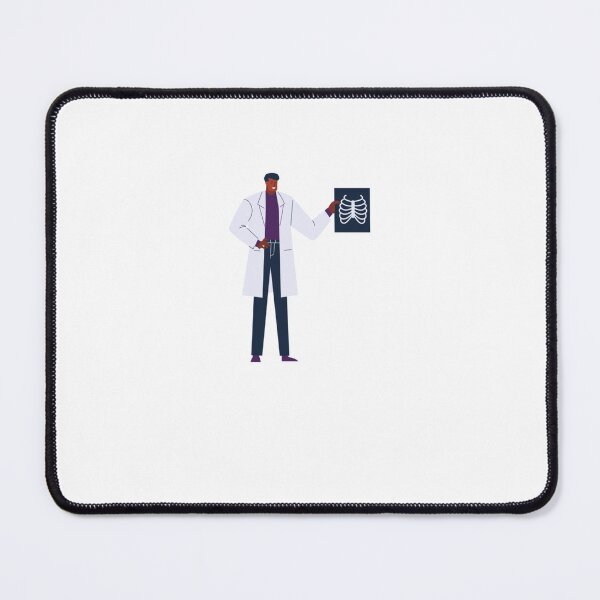 Item preview, Male doctor lookin at Xray of ribcage designed and sold by brawner57.