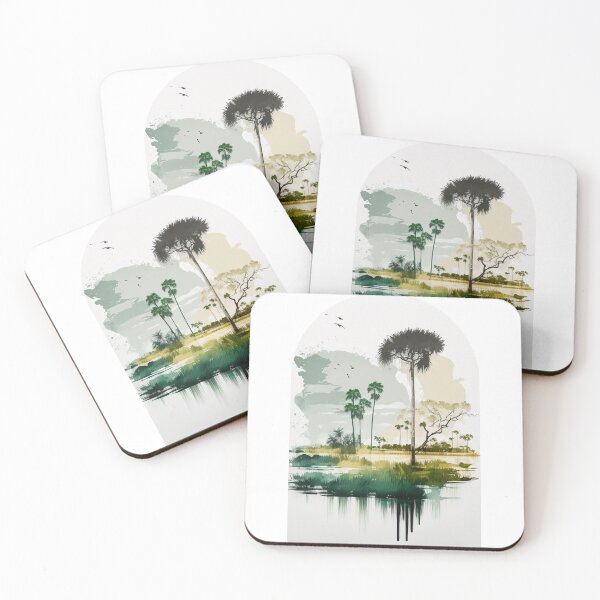 Item preview, Everglades National Park Boho Watercolor Arch designed and sold by PikoApparel.