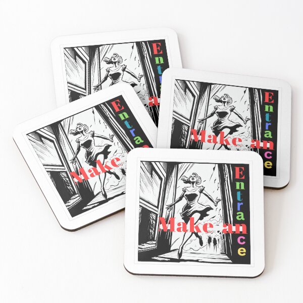 Item preview, Make an Entrance Sticker designed and sold by Revjock.