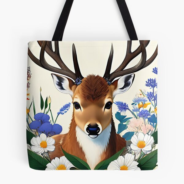 Item preview, Art nouveau deer portrait designed and sold by ChaosEdits.