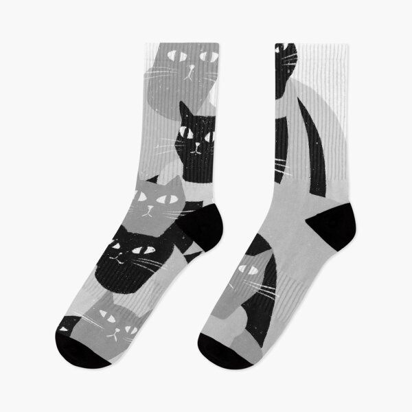 Item preview, Cats with a mission grayscale designed and sold by IULIART.