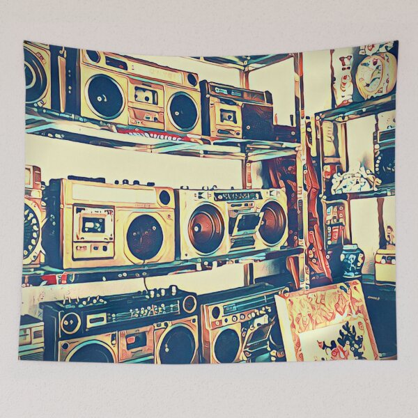 Item preview, Beats Nostalgic (Classic Beat Box) designed and sold by UniqueDeignz.