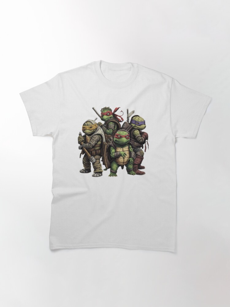 Teenage Mutant Ninja Turtles - Kids Teenage Mutant Ninja Turtles This Half  Shell Hero is 4 T-Shirt | Classic T-Shirt