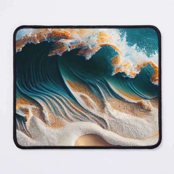 Item preview, Waves mixed with sand in a spring day  designed and sold by CernatAlin.