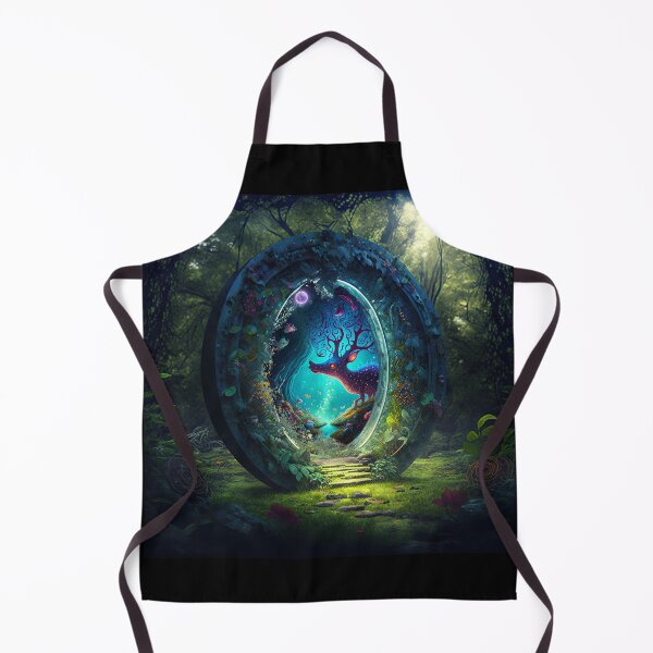 Item preview, Enchanted Forest Portal to Another Dimension - Original Artwork designed and sold by CloudofKnowing.