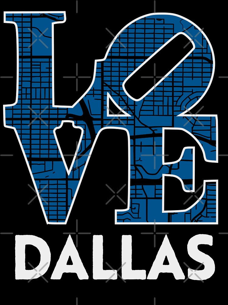 Love Dallas City Map Dallas 214' Kids T-Shirt for Sale by