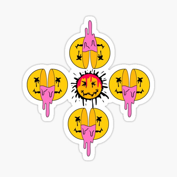 Sad cursed emoji Sticker for Sale by pandazo