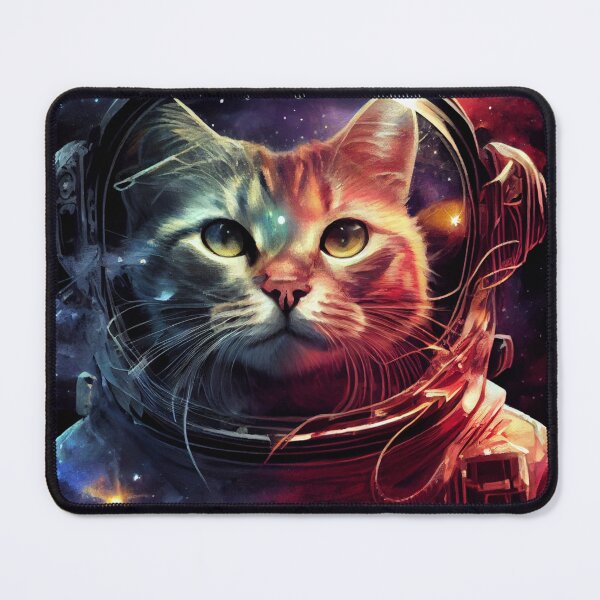 Item preview, Cosmic Whiskers Trippy Cat designed and sold by mcmtdesigns.