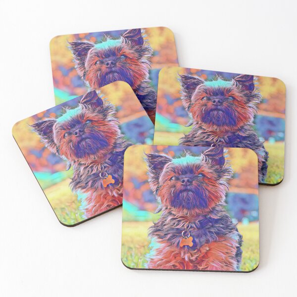Item preview, Dreamy Affenpinscher Dog Print designed and sold by TheWildFlix.