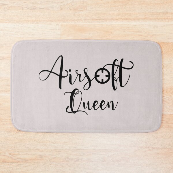 Item preview, Airsoft Queen text with a crosshair, for the female airsoft lovers designed and sold by EmeraldeaArt.