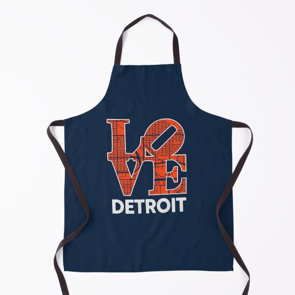 Item preview, Love Detroit City Map Detroit 313 designed and sold by pixeljamz.